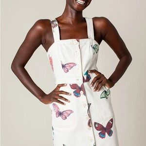 Rachel Antonoff Cotton Butterfly Dress size 10 M L